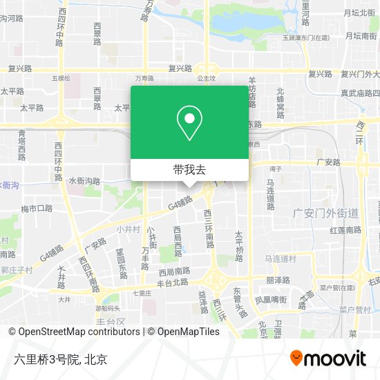 六里桥3号院地图