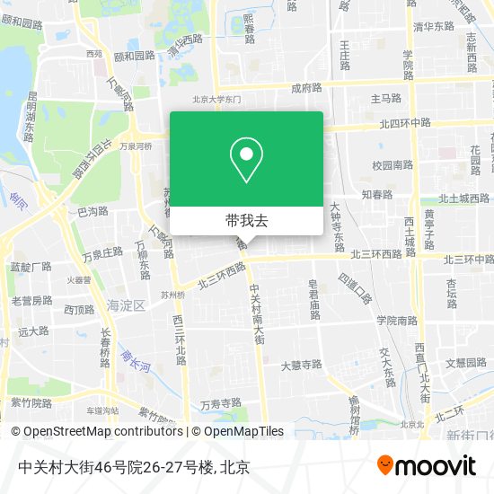 中关村大街46号院26-27号楼地图