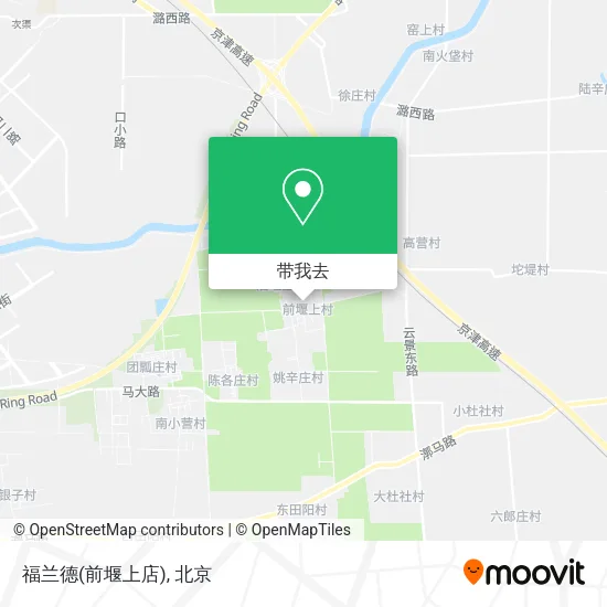 福兰德(前堰上店)地图