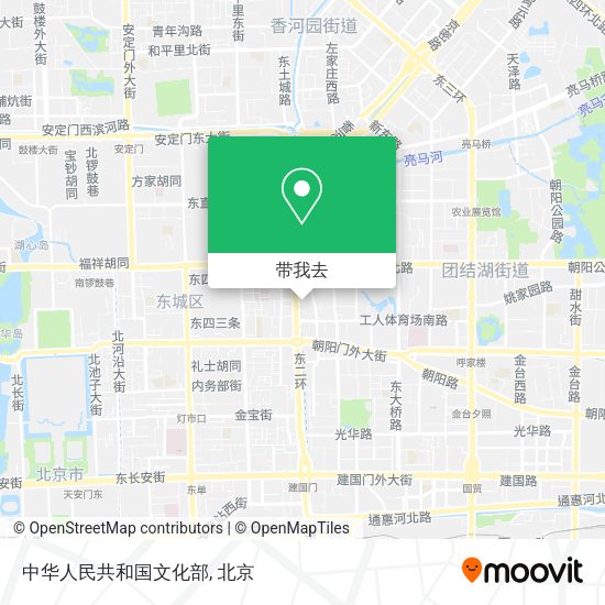中华人民共和国文化部地图