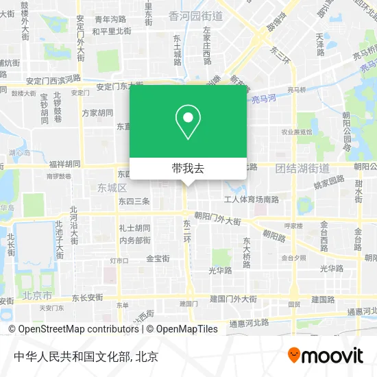 中华人民共和国文化部地图