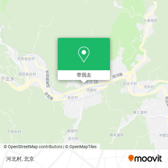 河北村地图