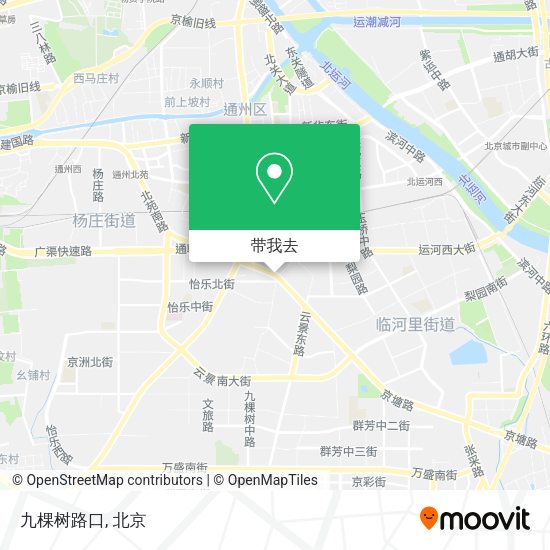 九棵树路口地图