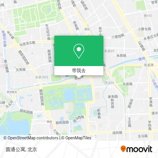 圆通公寓地图