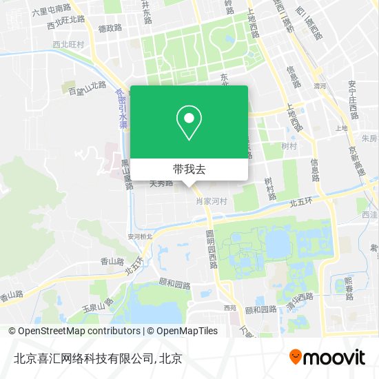 北京喜汇网络科技有限公司地图