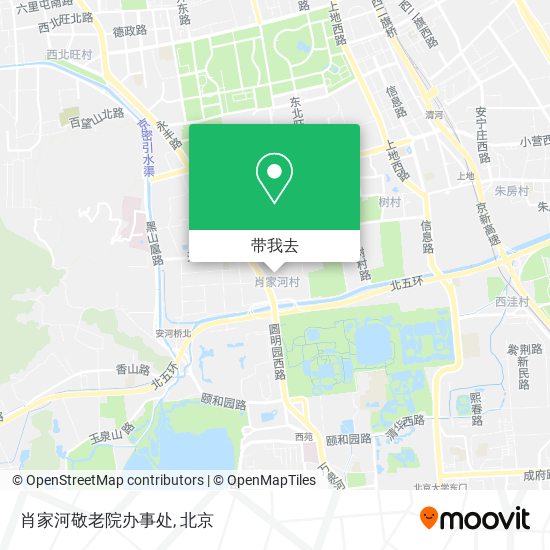 肖家河敬老院办事处地图