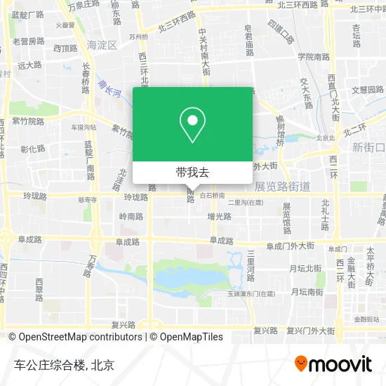 车公庄综合楼地图