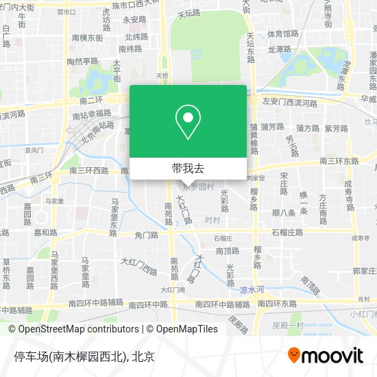 停车场(南木樨园西北)地图