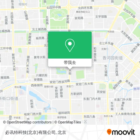 必讯特科技(北京)有限公司地图