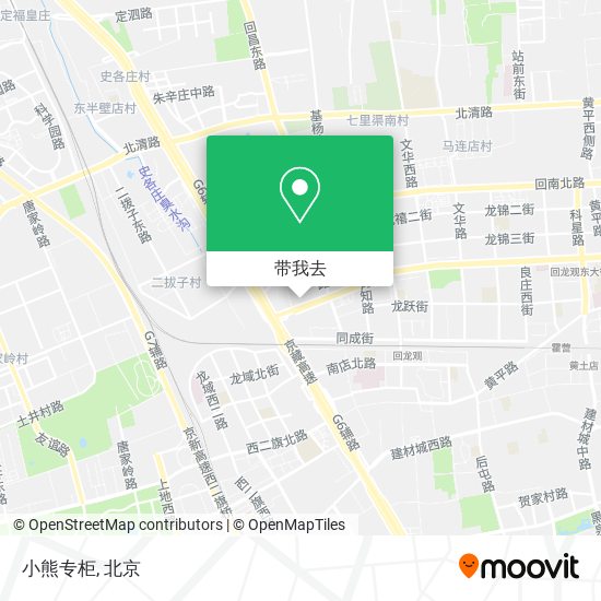 小熊专柜地图