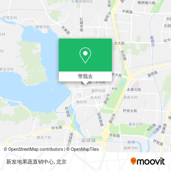 新发地果蔬直销中心地图