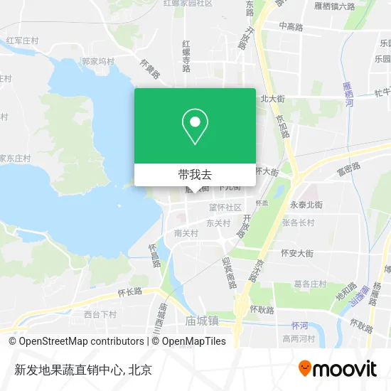新发地果蔬直销中心地图