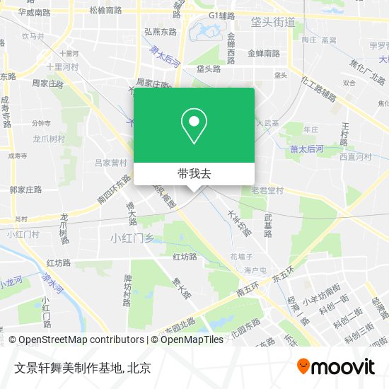 文景轩舞美制作基地地图