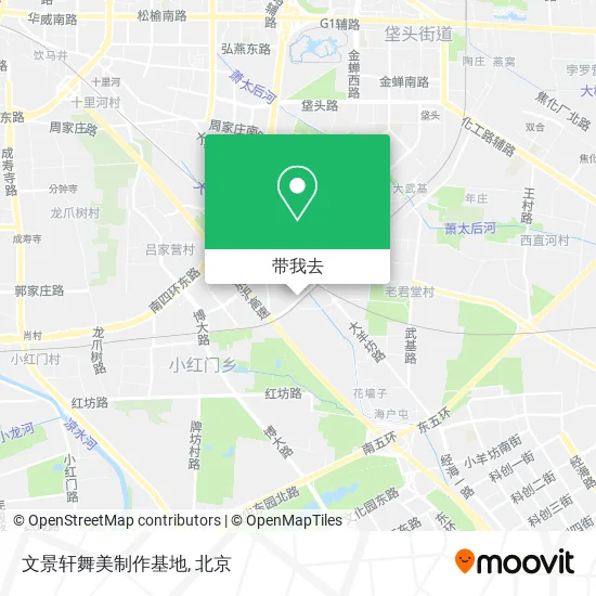 文景轩舞美制作基地地图