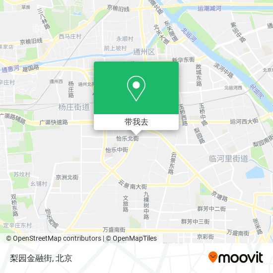 梨园金融街地图