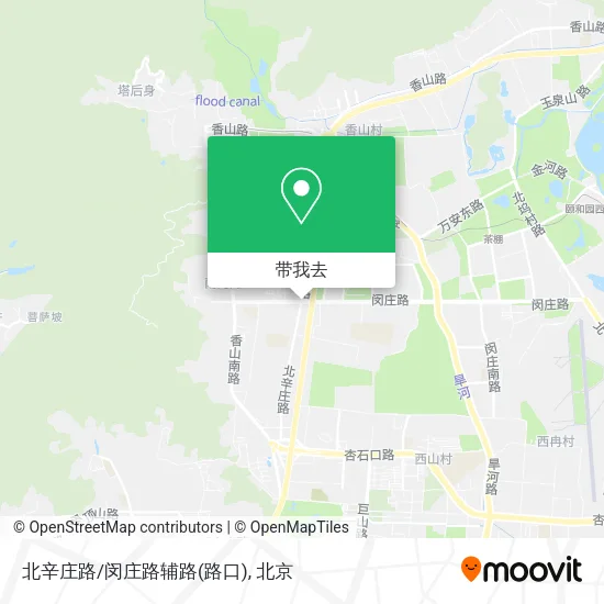 北辛庄路/闵庄路辅路(路口)地图
