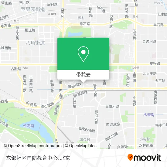 东部社区国防教育中心地图