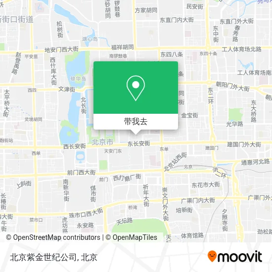 北京紫金世纪公司地图