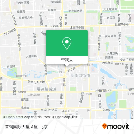 首钢国际大厦-A座地图