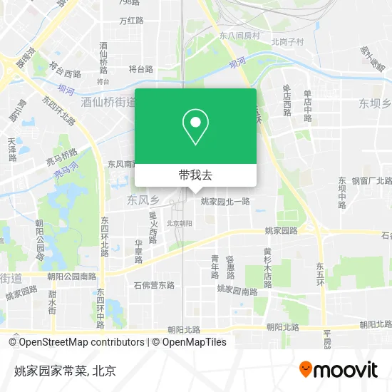姚家园家常菜地图