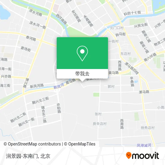 润景园-东南门地图