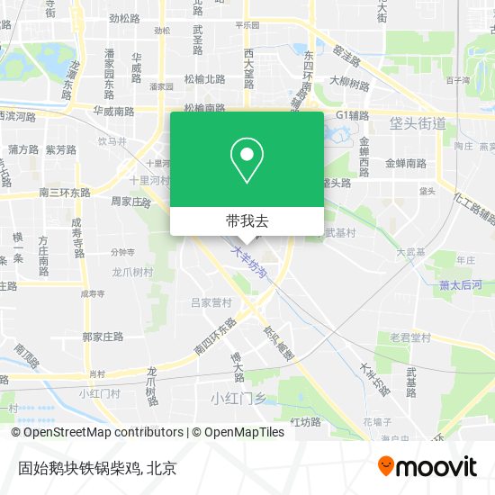 固始鹅块铁锅柴鸡地图