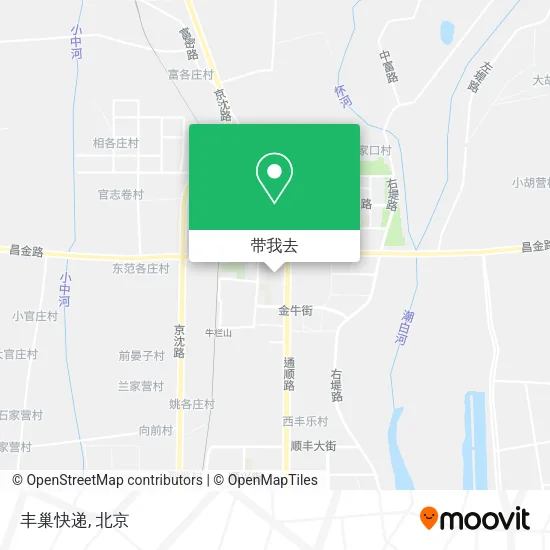 丰巢快递地图