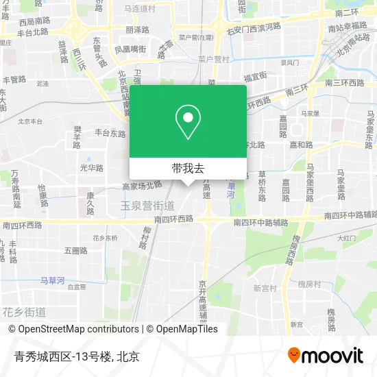 青秀城西区-13号楼地图