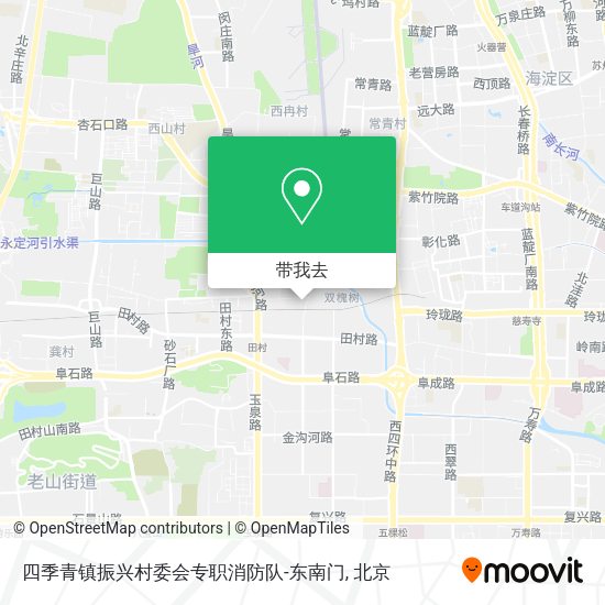 四季青镇振兴村委会专职消防队-东南门地图