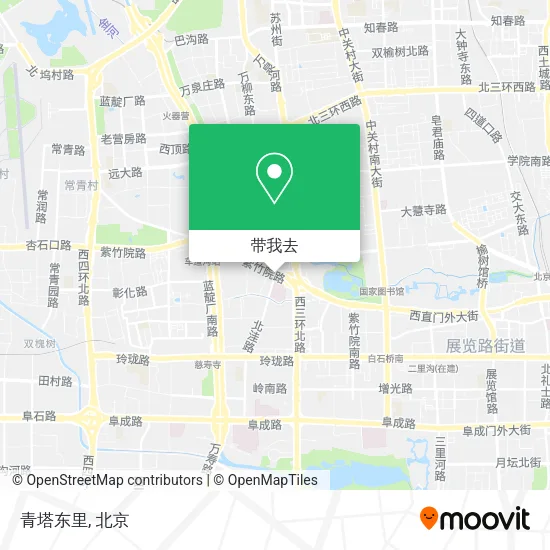 青塔东里地图
