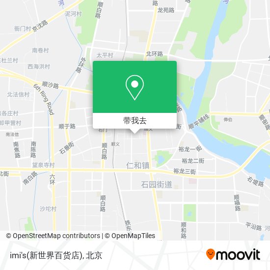 imi′s(新世界百货店)地图