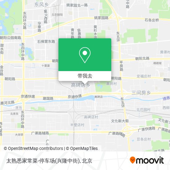 太熟悉家常菜-停车场(兴隆中街)地图