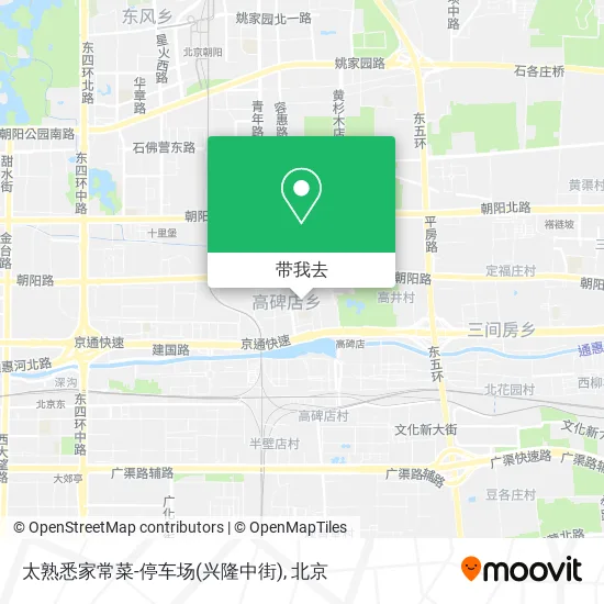 太熟悉家常菜-停车场(兴隆中街)地图