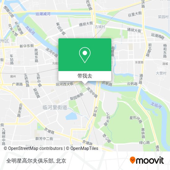 全明星高尔夫俱乐部地图