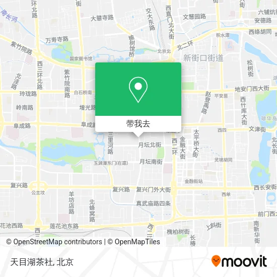 天目湖茶社地图