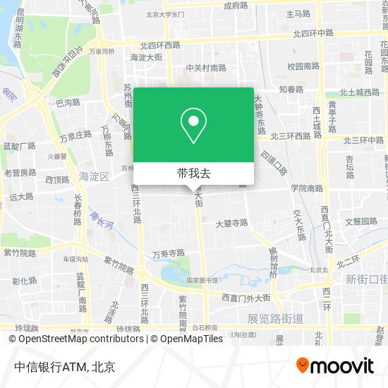 中信银行ATM地图