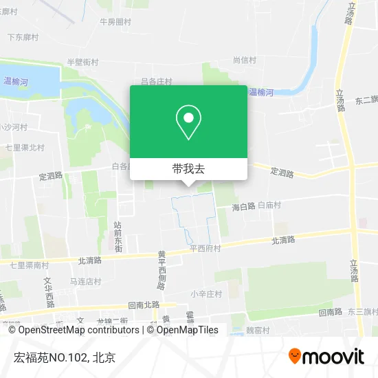 宏福苑NO.102地图