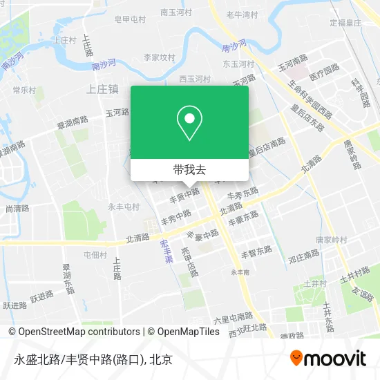 永盛北路/丰贤中路(路口)地图
