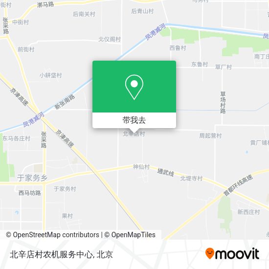 北辛店村农机服务中心地图