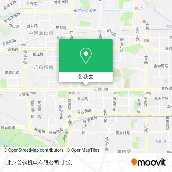 北京首钢机电有限公司地图