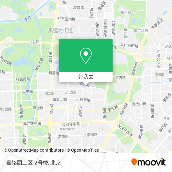 嘉铭园二区-2号楼地图