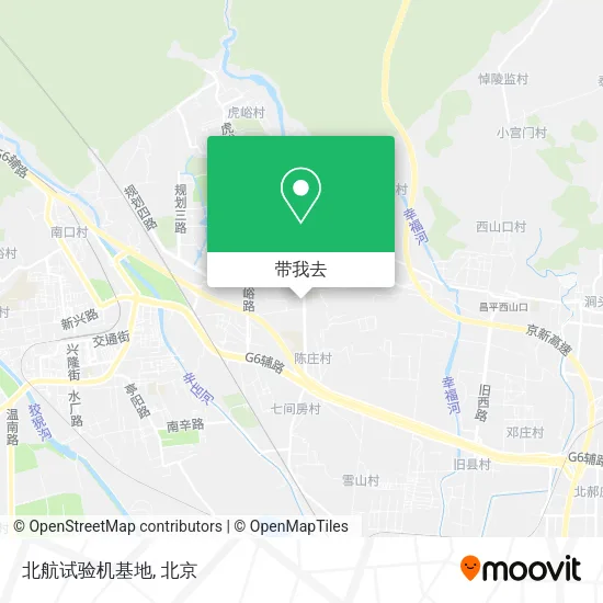 北航试验机基地地图