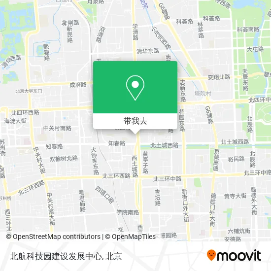 北航科技园建设发展中心地图