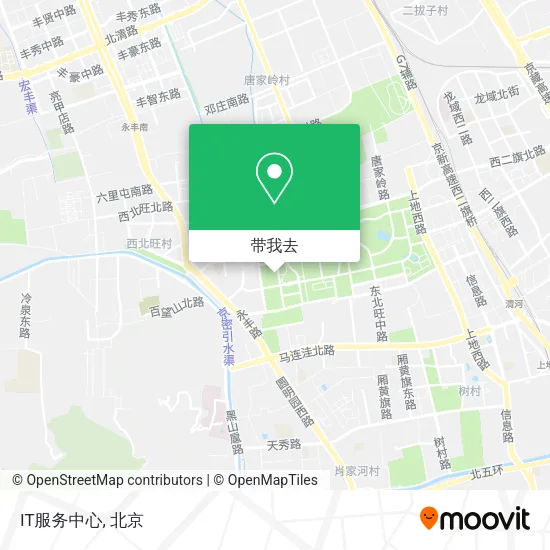 IT服务中心地图