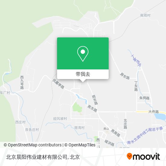 北京晨阳伟业建材有限公司地图