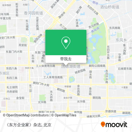 《东方企业家》杂志地图