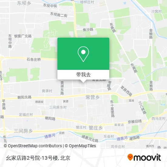 幺家店路2号院-13号楼地图