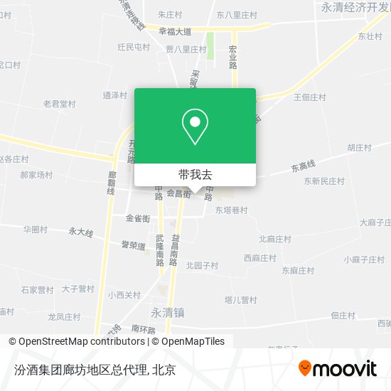 汾酒集团廊坊地区总代理地图
