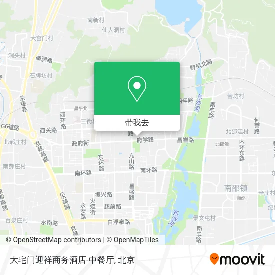 大宅门迎祥商务酒店-中餐厅地图