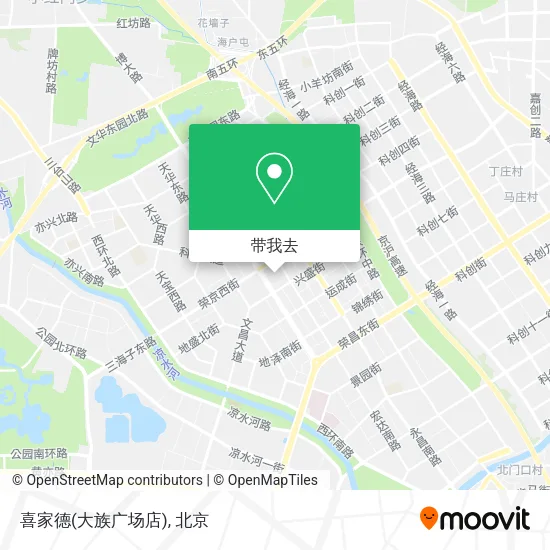 喜家德(大族广场店)地图